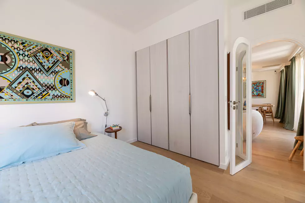 plenty of storage in the bedroom 2 rue Maréchal Joffre Nice