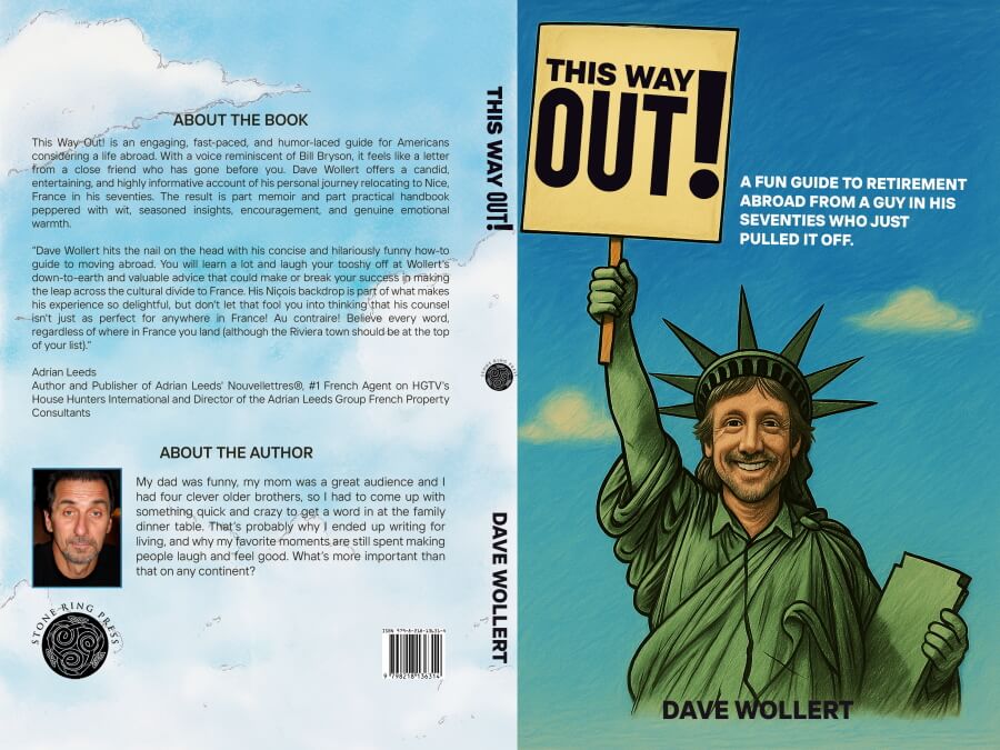 The jacket cover of This Way Out with intro by Adrian Leeds