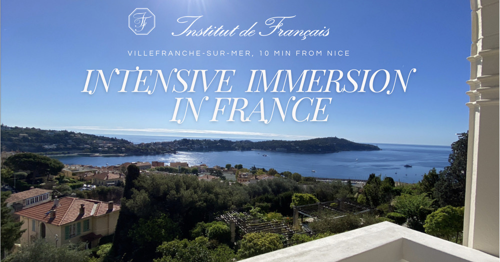 Institut de Français promo image showing bay on a sunny day